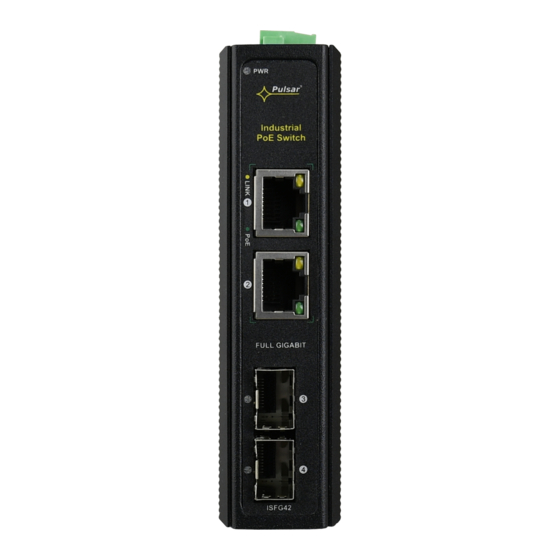 Pulsar ISFG42 Manual
