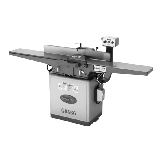 Grizzly G0593 Instruction Sheet