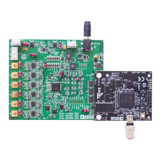 Analog Devices EVAL-AD7656-1SDZ User Manual