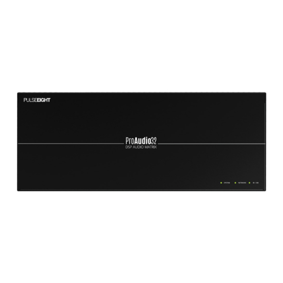 Pulse-Eight ProAudio32 User Manual