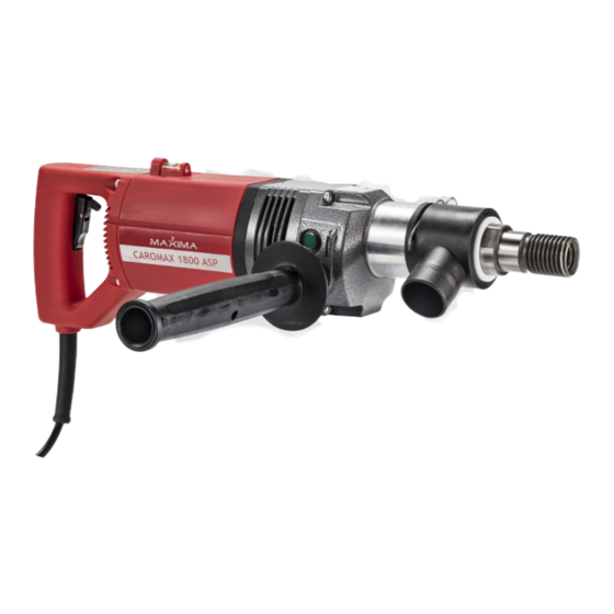 Maxima Caromax 1800 ASP Manuals