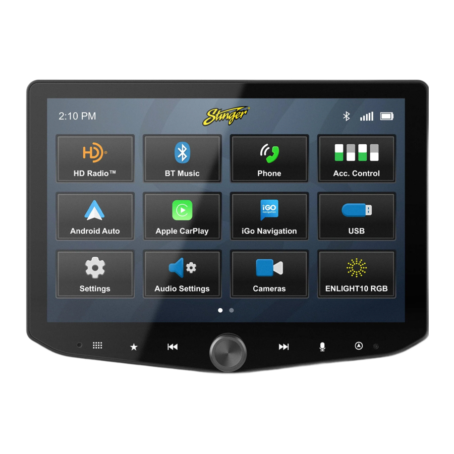 Stinger HEIGH10+ (IX210-SD-DF) Manual