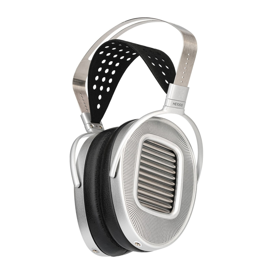 HiFiMAN HE1000 UNVEILED Manual