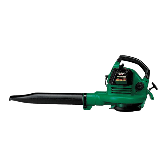 Weed Eater BV200 Instruction Manual