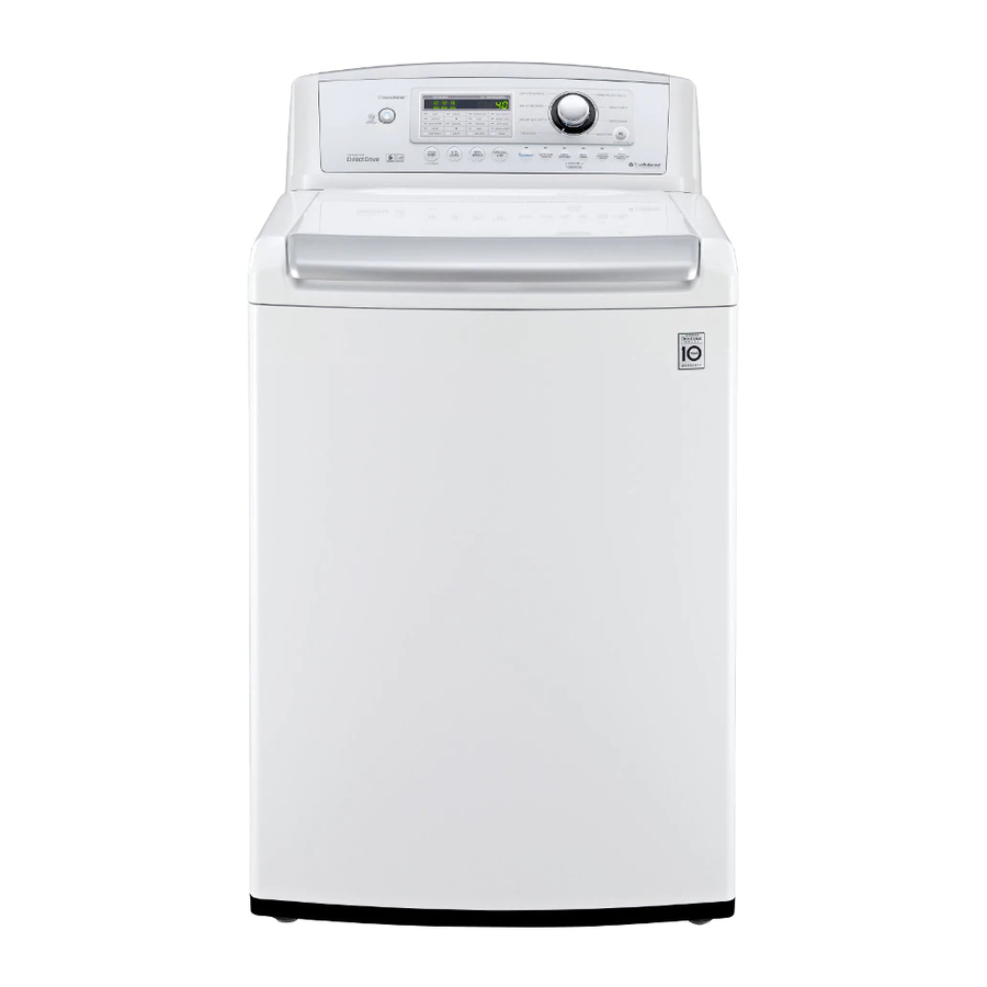 LG WT4970CW Owner's Manual