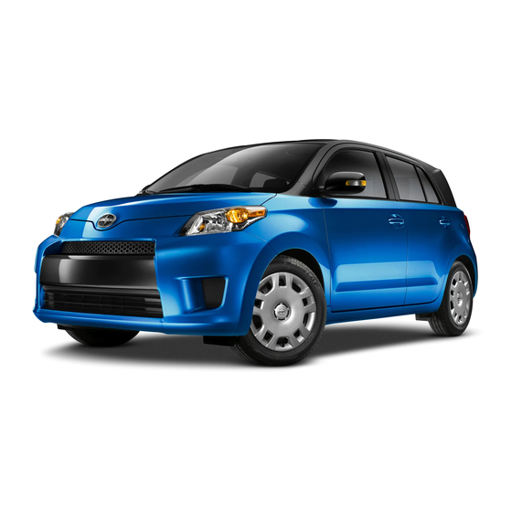 SCION XD 2014 QUICK REFERENCE MANUAL Pdf Download ManualsLib