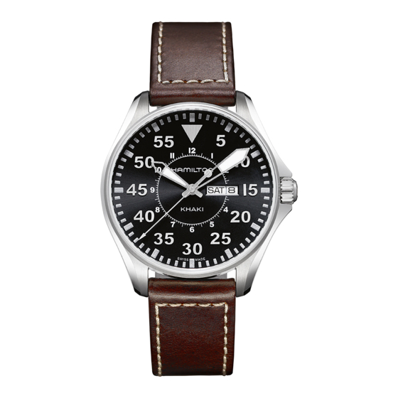 HAMILTON KHAKI AVIATION QUARTZ INSTRUCTION MANUAL Pdf Download