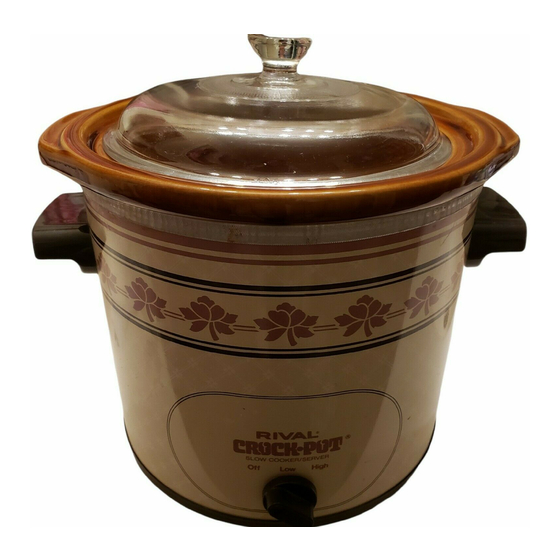 Rival® Crock-Pot® 3250 2 Quart Slow Cooker for Sale - general for sale - by  owner - craigslist