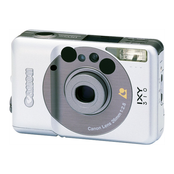 CANON ELPH JR IXUS L-1 INSTRUCTIONS MANUAL Pdf Download | ManualsLib