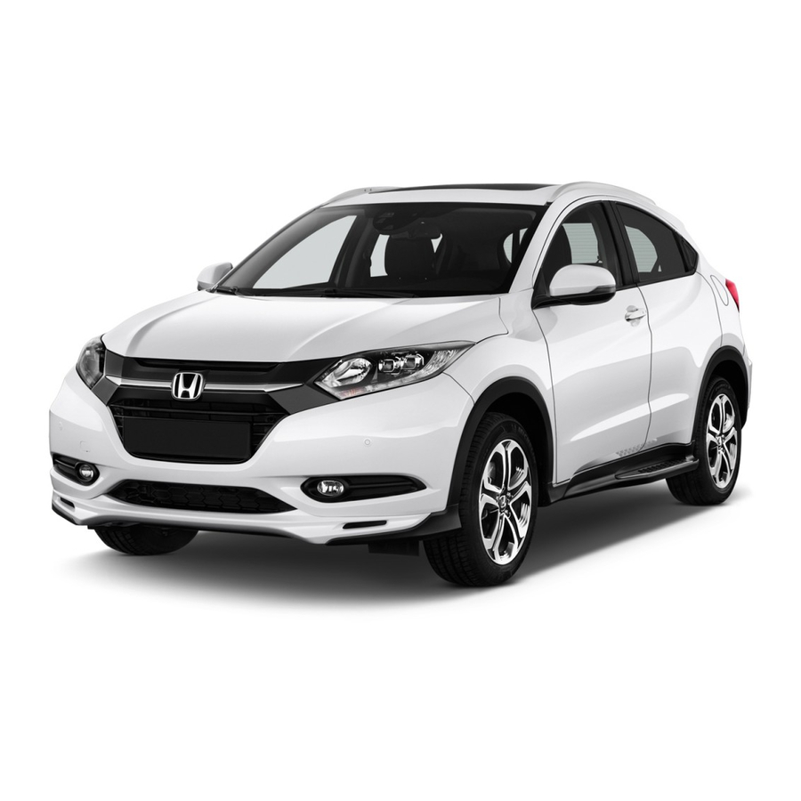 Honda 2016 HR-V Owner's Manual