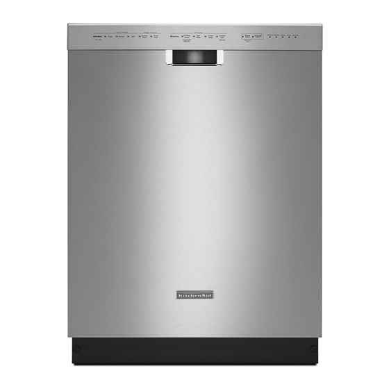 Kitchenaid store dishwasher model