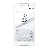 Sony Xperia Z5 E6653 User Manual
