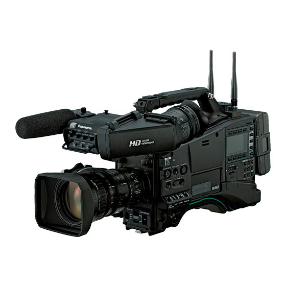 panasonic avccam white balance