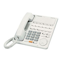 Panasonic KX T7431 - Speakerphone Telephone With Back Lit LCD Operating Instructions Manual