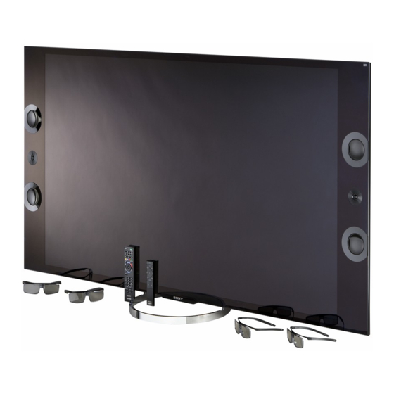 SONY BRAVIA XBR-65X900A OPERATING INSTRUCTIONS MANUAL Pdf Download ...