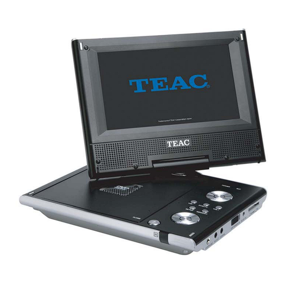 Teac DVP705 User Manual