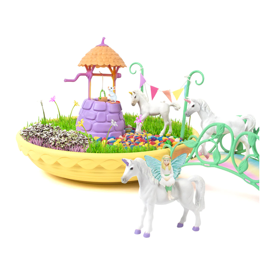 PlayMonster Unicorn Garden and the Magical Wishing Well Instructions Manual