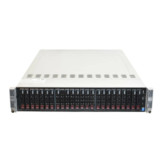 Supero SUPERSERVER 2027TR-HTRF+ User Manual