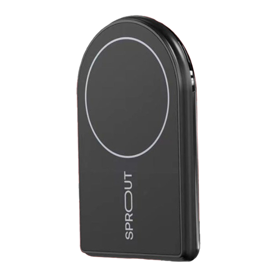 Sprout MAGNETIC WIRELESS CAR CHARGER Product Manual