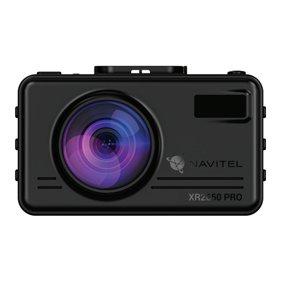 Navitel XR2650 PRO User Manual