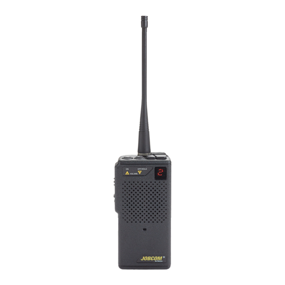 Ritron JOBCOM JMX Portables Specification