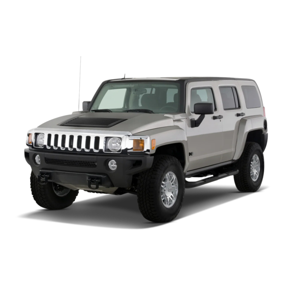 HUMMER H3 2006 MANUAL Pdf Download ManualsLib