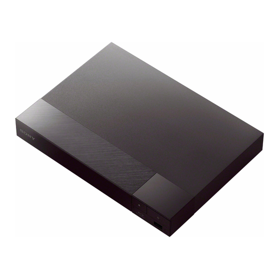 SONY BDPS6700 OPERATING INSTRUCTIONS MANUAL Pdf Download ManualsLib