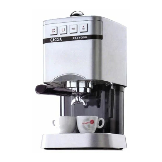 GAGGIA* FILTRO CREMA 1 TAZZA 1 DOSE PER BABY - COFFE - EVOLUTION