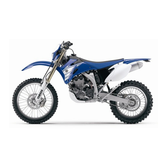 Yamaha wr250f Owner's Service Manual