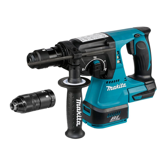 Makita DHR242 Instruction Manual