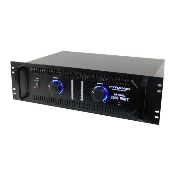 Pyramid PA-1000DJ Owner's Manual