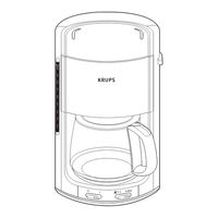 Krups PROAROMA THERM FMD8 Series Manual