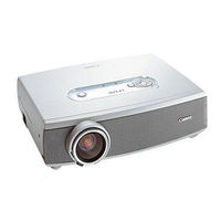 Canon LV 5210 - SVGA LCD Projector Owner's Manual