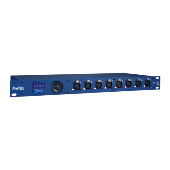User Manuals: TMB ProPlex IQ Two 88 2x DMX Node