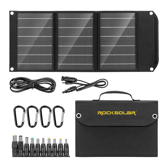 ROCKSOLAR RSSP30 User Manual