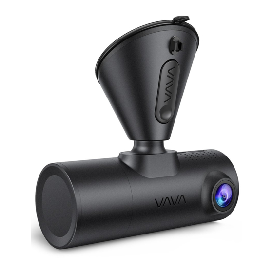 Vava VA-VD009 2K DUAL DASH CAM Manual