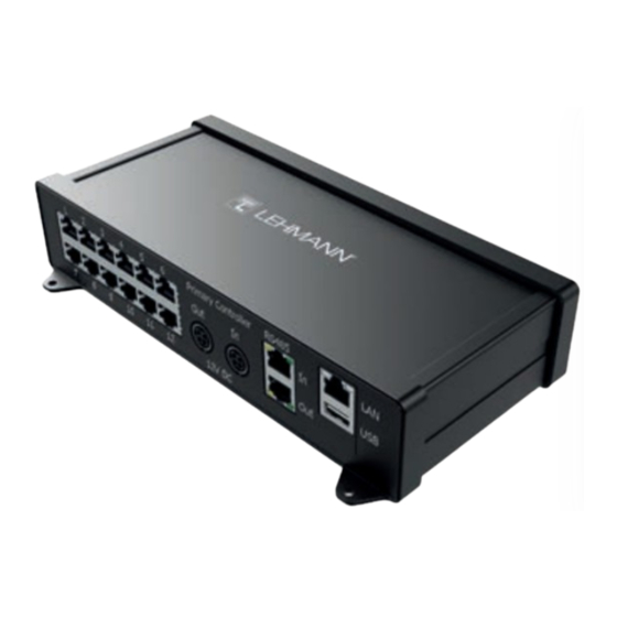 LEHMANN Primary Controller Manuals