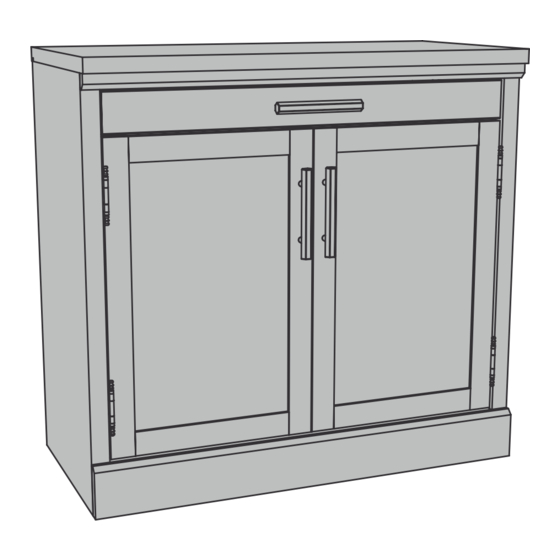 Sauder Worksense MASON PEAK 427835 Manual