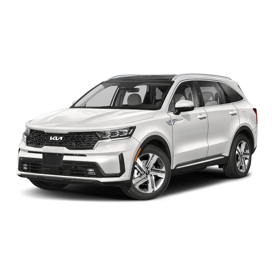 Kia SORENTO 2022 Manual