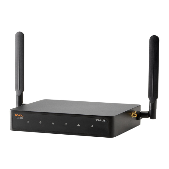HP Aruba 9004- LTE Manuals