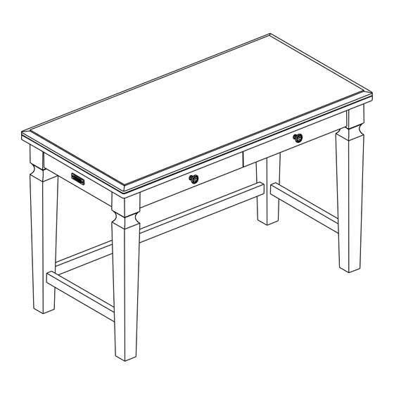 Whitewood Furniture VISTA OF-72 Assembly Instructions Manual