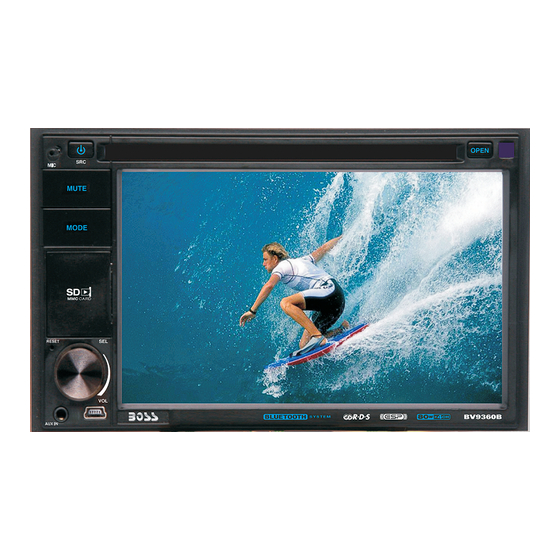 Boss Audio Systems BV9360B User Manual