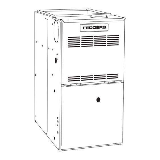 Fedders F80A Installation, Operation And Maintenance Manual