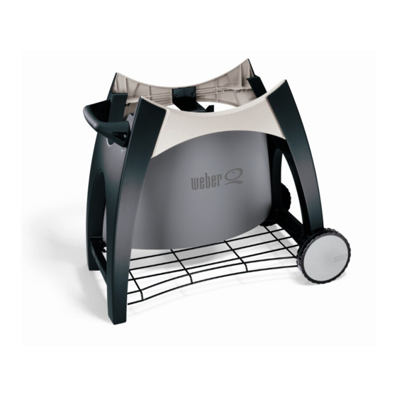 Weber STATIONARY CART Owner's Manual