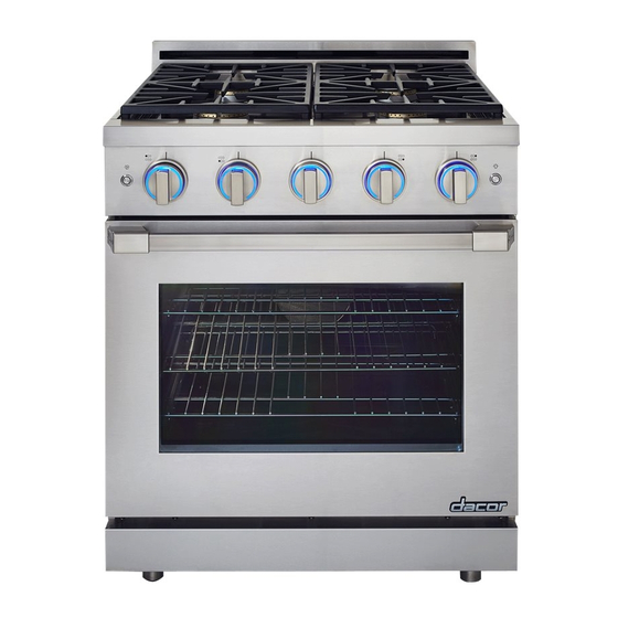 DACOR RENAISSANCE RNRP30GS USE AND CARE MANUAL Pdf Download ManualsLib