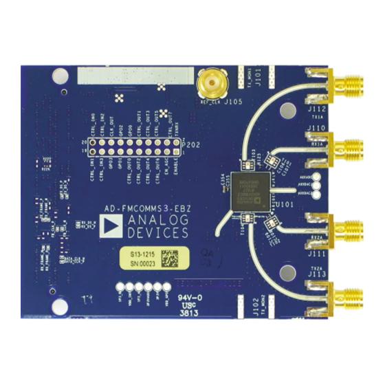 ANALOG DEVICES AD9361 REFERENCE MANUAL Pdf Download ManualsLib