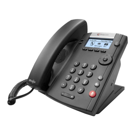 POLYCOM VVX 101 USER MANUAL Pdf Download | ManualsLib