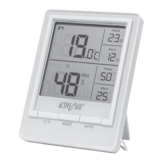 Active Air Indoor-Outdoor Thermometer with Hygrometer
