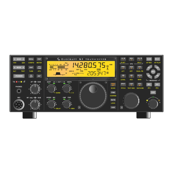 ELECRAFT K3 INSTALLATION INSTRUCTIONS MANUAL Pdf Download ManualsLib