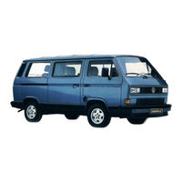 Volkswagen Caravelle Instruction Manual